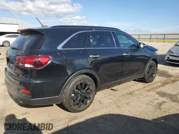2019 Kia Sorento S with VIN 5XYPG4A50KG594548, listed as a Copart auction lot 84011434 with 98,444 mi miles and Salvage Title. Bid and sale history available at DreamBid. Image 3.