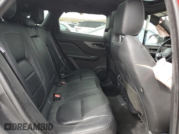 2019 Jaguar F-Pace S with VIN SADCM2FV9KA392963, listed as a Copart auction lot 54572485 with 96,315 mi miles and Salvage title. Bid and sale history available at DreamBid. Image 11.