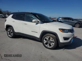 2020 Jeep Compass Limited with VIN 3C4NJDCB9LT120202, listed as a Copart auction lot 49479475 with 74,355 mi miles and Salvage Title. Bid and sale history available at carsss.com. Image 4.