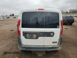 2017 Ram ProMaster City Cargo Tradesman z VIN ZFBERFAB6H6E72328, wystawiony jako Copart lot #51162775 z przebiegiem 169 253 mil mil oraz Szkoda całkowita • Salvage title. Historia ofert i sprzedaży dostępna na DreamBid. Obrazek 6.