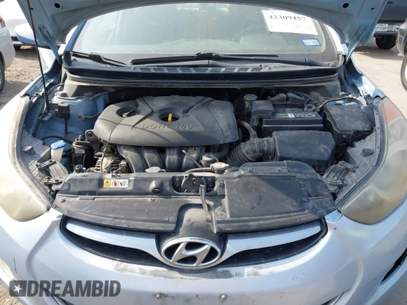 2012 Hyundai Elantra Limited с VIN KMHDH4AE0CU466399, выставлен на аукционе IAAI как лот 42309457 с пробегом 232 751 миль миль и . История ставок и продаж доступна на DreamBid. Изображение 10.