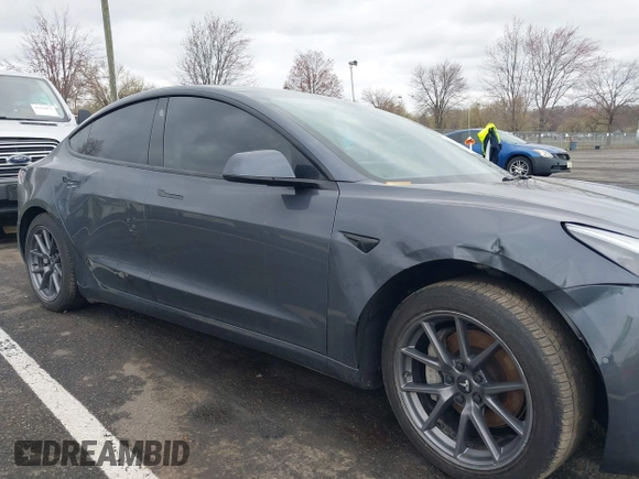2022 Tesla Model 3 Long Range with VIN 5YJ3E1EB9NF206943, listed as a IAAI auction lot 41911040 with 69,920 mi miles and . Bid and sale history available at DreamBid. Image 20.