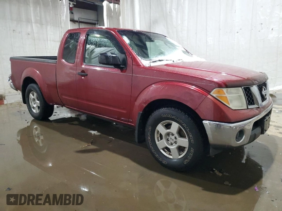 2008 Nissan Frontier SE with VIN 1N6AD06U28C403567, listed as a Copart auction lot 42154835 with 102,225 mi miles and Salvage title. Bid and sale history available at DreamBid. Image 4.