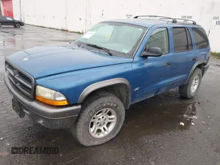 2002 Dodge Durango Sport with VIN 1B4HS38N92F151558, listed as a IAAI auction lot 41822038 with 1 mi miles. Bid and sale history available at carsss.com. Image 19.