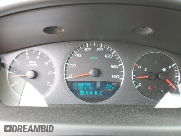 2012 Chevrolet Impala LT Retail with VIN 2G1WB5E35C1274574, listed as a Copart auction lot 54489495 with 167,911 mi miles and Salvage Title. Bid and sale history available at DreamBid. Image 9.