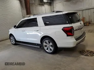 2024 Ford Expedition Max Platinum with VIN 1FMJK1M86REA38624, listed as a Copart auction lot 64295635 with 14,532 mi miles and Salvage title. Bid and sale history available at DreamBid. Image 2.