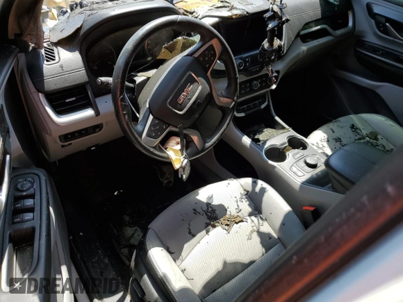 2022 GMC Terrain SLT with VIN 3GKALVEVXNL266203, listed as a Copart auction lot 60783525 with Not provided miles and Salvage title. Bid and sale history available at DreamBid. Image 8.