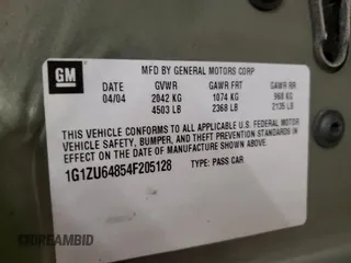 2004 Chevrolet Malibu Maxx LT with VIN 1G1ZU64854F205128, listed as a Copart auction lot 86314404 with 157,683 mi miles and Salvage Title. Bid and sale history available at carsss.com. Image 13.