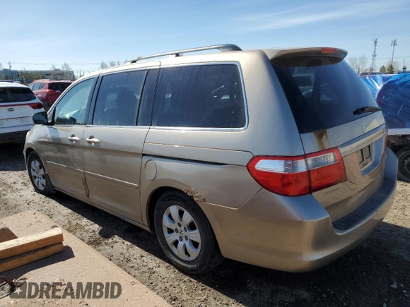 2005 Honda Odyssey EX with VIN 5FNRL38445B501098, listed as a Copart auction lot 53106755 with 236,731 mi miles and Clean Title. Bid and sale history available at carsss.com. Image 2.
