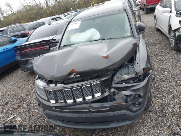 2016 Jeep Compass High Altitude Edition with VIN 1C4NJCEA6GD619825, listed as a IAAI auction lot 40775452 with 101,199 mi miles. Bid and sale history available at carsss.com. Image 12.