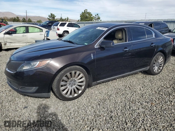 2014 Lincoln MKS with VIN 1LNHL9EK7EG606902, listed as a Copart auction lot 41837775 with 138,764 mi miles and Salvage Title. Bid and sale history available at DreamBid. Image 1.