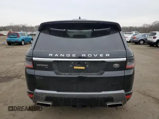 2020 Land Rover Range Rover Sport HSE with VIN SALWR2SU6LA717974, listed as a Copart auction lot 87954915 with 55,044 mi miles and Salvage Title. Bid and sale history available at carsss.com. Image 6.