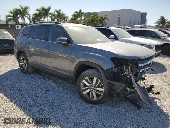 2023 Volkswagen Atlas SE с VIN 1V2DP2CA8PC521178, выставлен на аукционе Copart как лот 48472125 с пробегом 34 742 миль миль и Списание • Salvage title. История ставок и продаж доступна на DreamBid. Изображение 4.