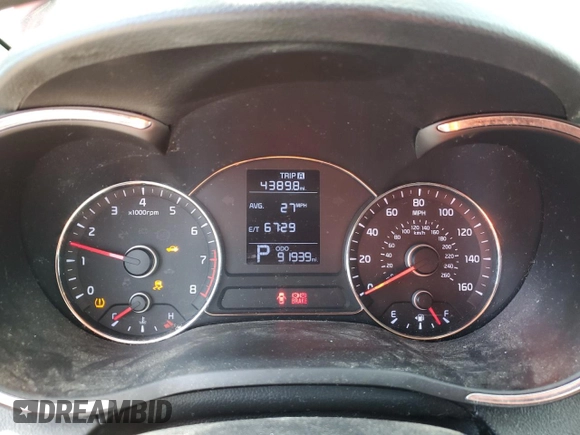 2015 Kia Forte LX with VIN KNAFX4A65F5425609, listed as a Copart auction lot 44582415 with 91,939 mi miles and Salvage Title. Bid and sale history available at carsss.com. Image 9.