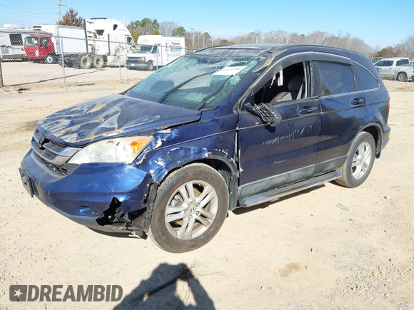 2011 Honda CR-V EX-L with VIN 5J6RE3H72BL027093, listed as a IAAI auction lot 41651384 with 54,159 mi miles. Bid and sale history available at carsss.com. Image 17.