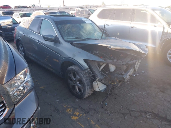 2010 Honda Crosstour EX-L z VIN 5J6TF2H55AL008547, wystawiony jako IAAI lot #40626251 z przebiegiem Nie podano mil oraz . Historia ofert i sprzedaży dostępna na DreamBid. Obrazek 1.