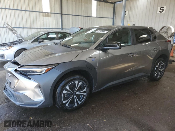 2023 Toyota bZ4X XLE with VIN JTMABABA8PA025906, listed as a Copart auction lot 55032775 with 33,833 mi miles and Clean Title. Bid and sale history available at DreamBid. Image 1.