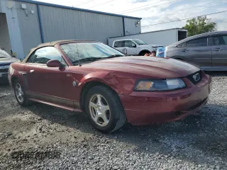 2004 Ford Mustang Deluxe with VIN 1FAFP44484F109180, listed as a Copart auction lot 53024575 with 117,917 mi miles and Salvage Title. Bid and sale history available at carsss.com. Image 4.