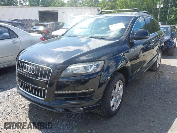 2015 Audi Q7 Premium with VIN WA1CGAFE7FD023613, listed as a IAAI auction lot 42323173 with 176,203 mi miles and . Bid and sale history available at DreamBid. Image 2.
