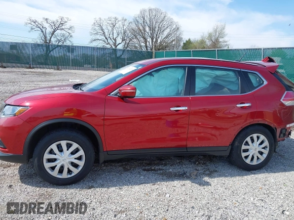 2015 Nissan Rogue SV with VIN KNMAT2MVXFP570696, listed as a IAAI auction lot 41930229 with 64,512 mi miles and . Bid and sale history available at carsss.com. Image 14.