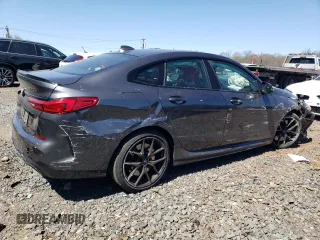 2021 BMW 2 Series M235i xDrive with VIN WBA13AL09M7G65294, listed as a Copart auction lot 53286575 with 44,540 mi miles and Salvage Title. Bid and sale history available at carsss.com. Image 3.