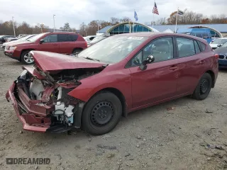 2020 Subaru Impreza with VIN 4S3GTAA60L1728902, listed as a Copart auction lot 78042534 with 78,667 mi miles and Salvage Title. Bid and sale history available at carsss.com. Image 1.