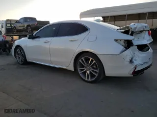 2019 Acura TLX w/Technology Pkg with VIN 19UUB2F48KA007732, listed as a Copart auction lot 42254115 with 63,123 mi miles and Salvage Title. Bid and sale history available at carsss.com. Image 2.