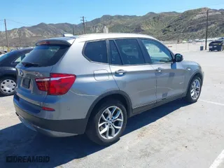 2013 BMW X3 xDrive28i with VIN 5UXWX9C58D0A31571, listed as a IAAI auction lot 41872088 with 126,945 mi miles. Bid and sale history available at carsss.com. Image 4.