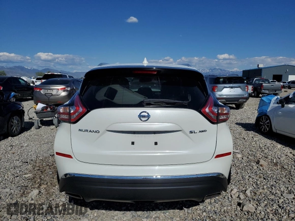2017 Nissan Murano S z VIN 5N1AZ2MH5HN197666, wystawiony jako Copart lot #55964865 z przebiegiem 99 312 mil mil oraz Szkoda całkowita • Salvage title. Historia ofert i sprzedaży dostępna na DreamBid. Obrazek 6.