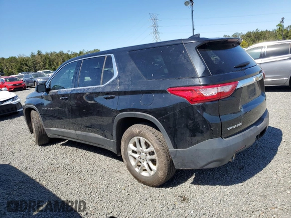 2019 Chevrolet Traverse LS with VIN 1GNERFKW6KJ111558, listed as a Copart auction lot 76603734 with Not Provided miles and Non Repairable. Bid and sale history available at carsss.com. Image 2.