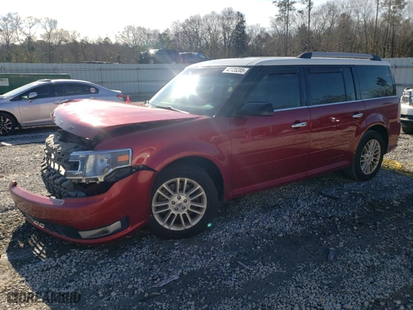 2016 Ford Flex SEL with VIN 2FMGK5C86GBA17557, listed as a Copart auction lot 42725285 with 152,073 mi miles and Salvage Title. Bid and sale history available at carsss.com. Image 1.