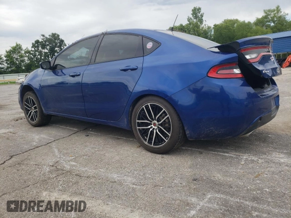 2014 Dodge Dart GT с VIN 1C3CDFEB3ED870926, выставлен на аукционе Copart как лот 61365855 с пробегом Не указан миль и Списание • Salvage title. История ставок и продаж доступна на DreamBid. Изображение 2.