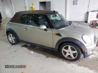 2010 MINI Convertible with VIN WMWMR3C56ATU98122, listed as a Copart auction lot 85808664 with 75,844 mi miles and Clean Title. Bid and sale history available at DreamBid. Image 4.