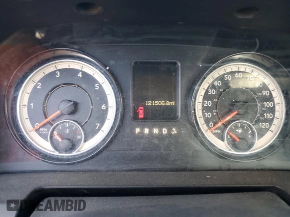 2017 Ram 1500 Tradesman with VIN 3C6JR6DT4HG555498, listed as a Copart auction lot 44554835 with 121,506 mi miles and Salvage title. Bid and sale history available at DreamBid. Image 9.