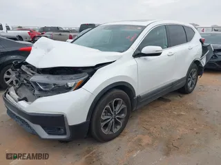 2020 Honda CR-V EX with VIN 5J6RW1H5XLA014301, listed as a IAAI auction lot 41446764 with 58,570 mi miles. Bid and sale history available at carsss.com. Image 17.