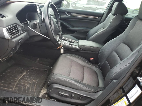 2019 Honda Accord Sport with VIN 1HGCV2F35KA802473, listed as a Copart auction lot 61715825 with 130,846 mi miles and Salvage title. Bid and sale history available at DreamBid. Image 7.