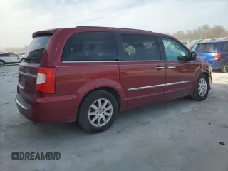 2015 Chrysler Town & Country Touring with VIN 2C4RC1BG2FR562625, listed as a Copart auction lot 49127615 with 100,997 mi miles and Salvage Title. Bid and sale history available at carsss.com. Image 3.