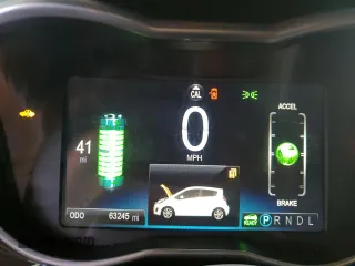 2015 Chevrolet Spark EV LT with VIN KL8CK6S09FC720307, listed as a Copart auction lot 46882195 with 63,245 mi miles and Clean Title. Bid and sale history available at carsss.com. Image 9.