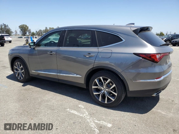 2024 Acura MDX Technology with VIN 5J8YD9H43RL004933, listed as a Copart auction lot 56544625 with 1,870 mi miles and Salvage title. Bid and sale history available at DreamBid. Image 2.