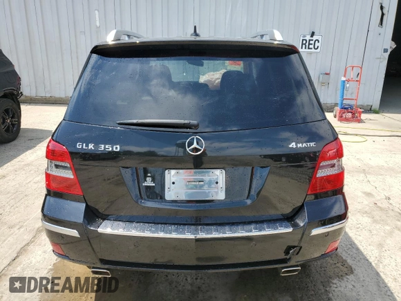 2012 Mercedes-Benz GLK 350 with VIN WDCGG8HB9CF759398, listed as a Copart auction lot 63284534 with 104,713 mi miles and Salvage Title. Bid and sale history available at DreamBid. Image 6.