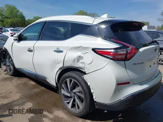 2016 Nissan Murano S z VIN 5N1AZ2MH0GN163147, wystawiony jako IAAI lot #42068756 z przebiegiem 29 149 mil mil oraz . Historia ofert i sprzedaży dostępna na DreamBid. Obrazek 3.