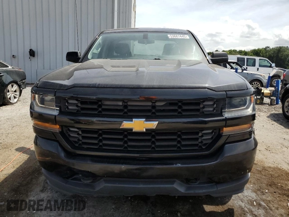 2016 Chevrolet Silverado 1500 Custom with VIN 1GCVKPEH1GZ293887, listed as a Copart auction lot 53687445 with 98,295 mi miles and Salvage Title. Bid and sale history available at DreamBid. Image 5.