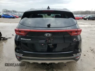 2020 Kia Sportage S with VIN KNDP6CAC3L7666403, listed as a Copart auction lot 50590185 with 87,245 mi miles and Salvage Title. Bid and sale history available at carsss.com. Image 6.