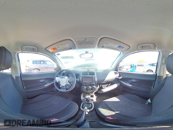 2013 Scion xD with VIN JTKKUPB45D1037222, listed as a Copart auction lot 53189385 with 0 mi miles and Salvage Title. Bid and sale history available at carsss.com. Image 14.