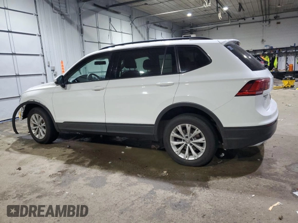 2019 Volkswagen Tiguan S with VIN 3VV0B7AX0KM177700, listed as a Copart auction lot 46752785 with 54,738 mi miles and Salvage title. Bid and sale history available at DreamBid. Image 2.