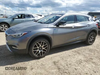 2017 Infiniti QX30 Premium with VIN SJKCH5CR4HA019019, listed as a Copart auction lot 63316445 with 83,712 mi miles and Salvage title. Bid and sale history available at DreamBid. Image 1.