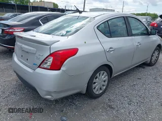 2016 Nissan Versa S Plus with VIN 3N1CN7AP1GL873825, listed as a IAAI auction lot 42020331 with 132,390 mi miles. Bid and sale history available at carsss.com. Image 4.
