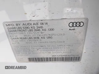 2015 Audi Q5 Premium Plus with VIN WA1LFAFP8FA016210, listed as a IAAI auction lot 42354386 with 90,945 mi miles and . Bid and sale history available at DreamBid. Image 9.