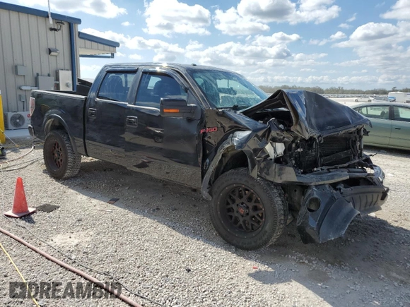 2013 Ford F-150 XL with VIN 1FTFW1EF0DFA78633, listed as a Copart auction lot 44163625 with 0 mi miles and Salvage Title. Bid and sale history available at carsss.com. Image 4.