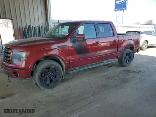 2014 Ford F-150 XL with VIN 1FTFW1ET2EFA39632, listed as a Copart auction lot 48906585 with 266,723 mi miles and Salvage Title. Bid and sale history available at carsss.com. Image 1.